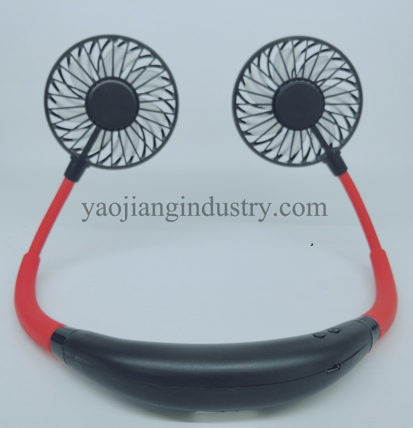 YJ-F05 rechargeable neck hung fan (with 1200mAh lithium battery)