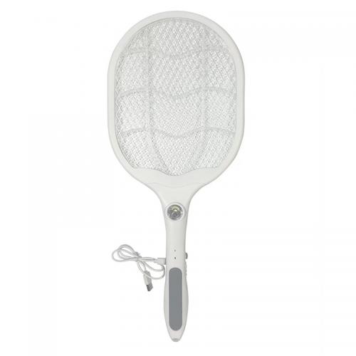 JHD-D04 USB rechargeable mosquito swatter with 1 LED