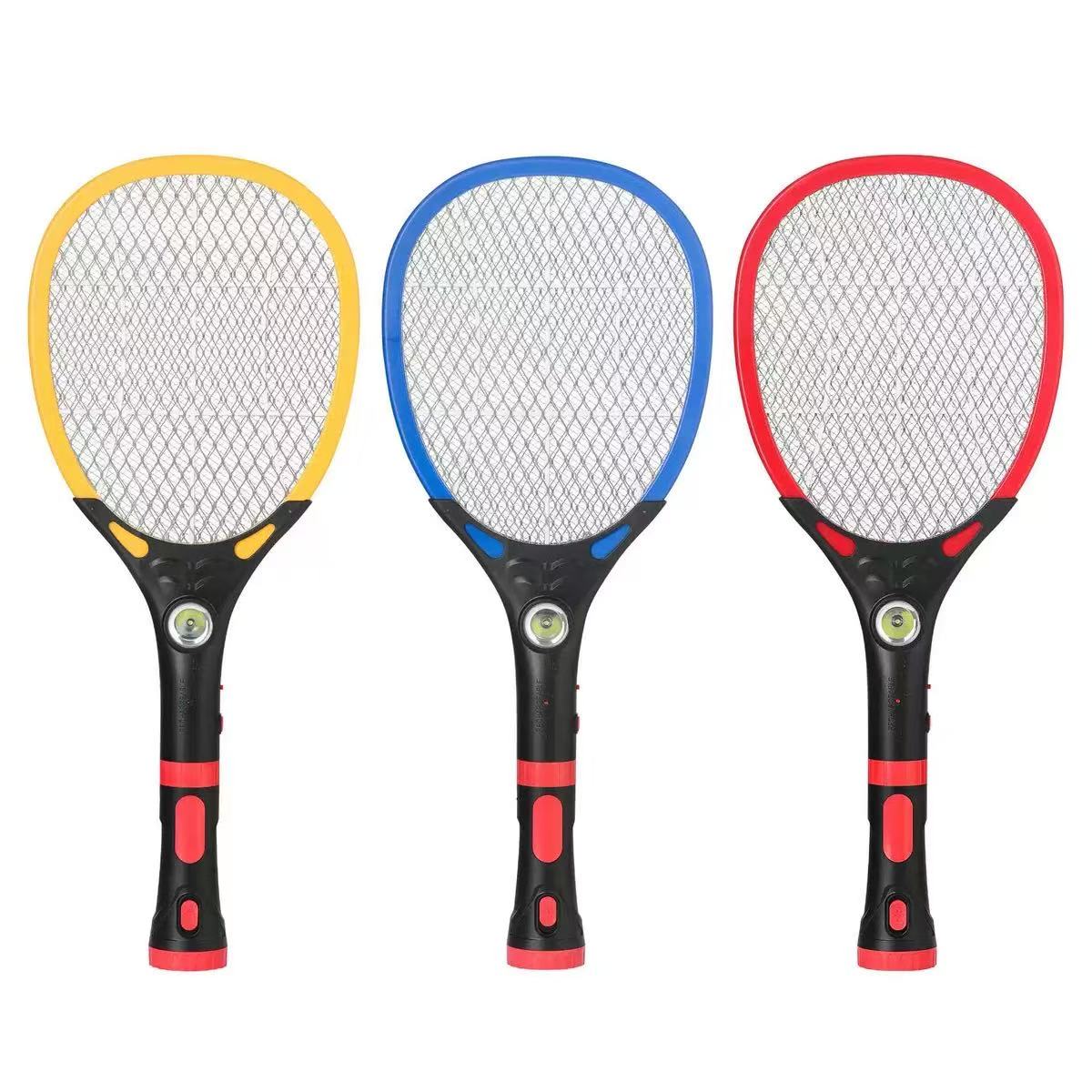 JHD-T02 Rechargeable mosquito swatter with 5+1 LED