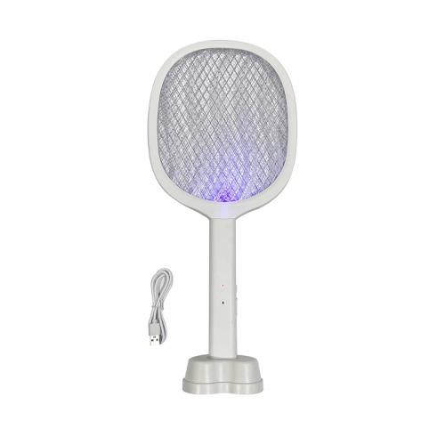 JHD-D030 2IN1 USB Rechargeable mosquito swatter