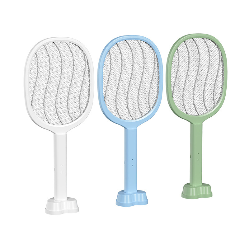 JHD-D030 2IN1 USB Rechargeable mosquito swatter
